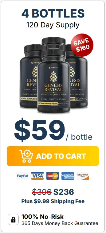 Genesis Revival buy now 3 bottles
